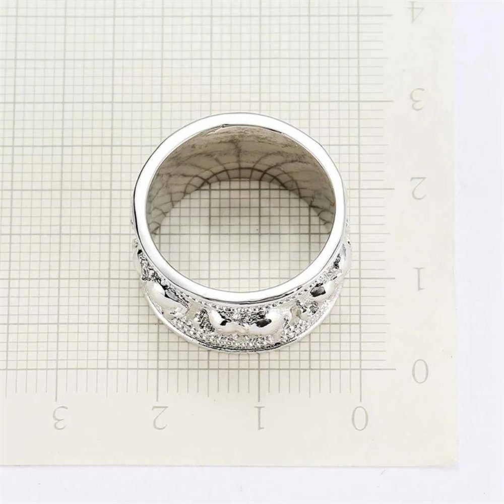 925 Sterling Silver Ring Elephant Bohemian Simple Minimalist Engagement Rings - Picture 6 of 6